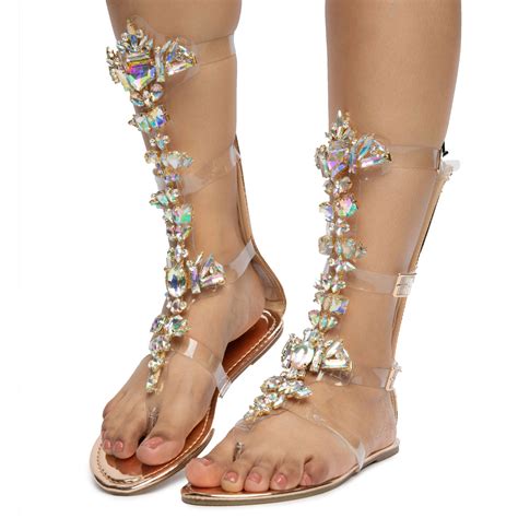 Liliana Marlo 30 Rhinestone Sandals Marlo 30 Rogd Shiekh