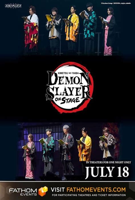 Demon Slayer Kimetsu No Yaiba On Stage Watch Now At Emagine