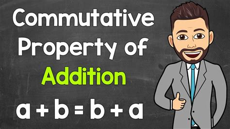 Commutative Property Of Addition Math With Mr J Youtube