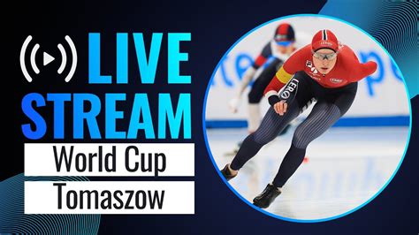 LIVE World Cup Session Tomaszow Mazowiecki 2023 SpeedSkating