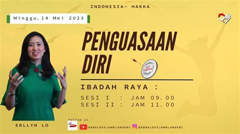 Ibadah Raya Abbalove Kbc Jamblang Mei Hakka Indonesia Youtube