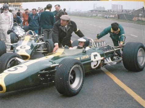 1967 Zandvoort Jim Clark Lotus 49 Lotus F1 Racing Driver Car And