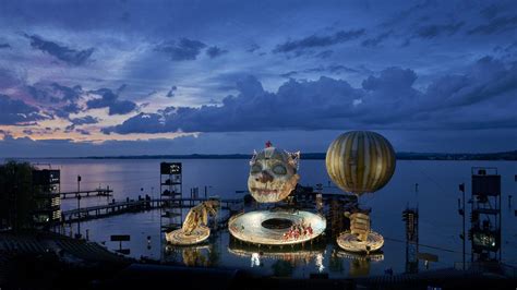 Bregenz Festival Opera Rigoletto By G Verdi On The Lake Stage