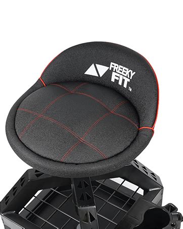 Amazon Freekyfit Rolling Shop Stool For Garage With Casters Do