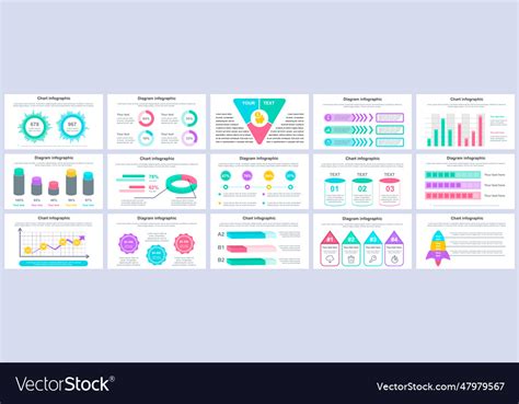 Bundle Business And Finance Infographics Vector Image