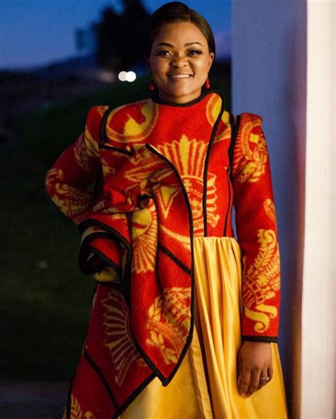 Lesotho Shweshwe Dress Styles Pretty 4