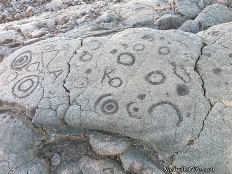 Ancient Hawaiian Petroglyphs - Nashville Wife