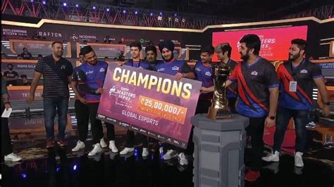 Global Esports Crowned Champions Of BGMI Masters Series 2022