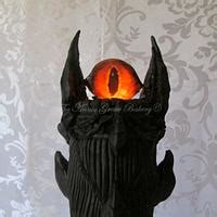 Barad-dûr (Eye of Sauron) Lord of the Rings Cake - - CakesDecor