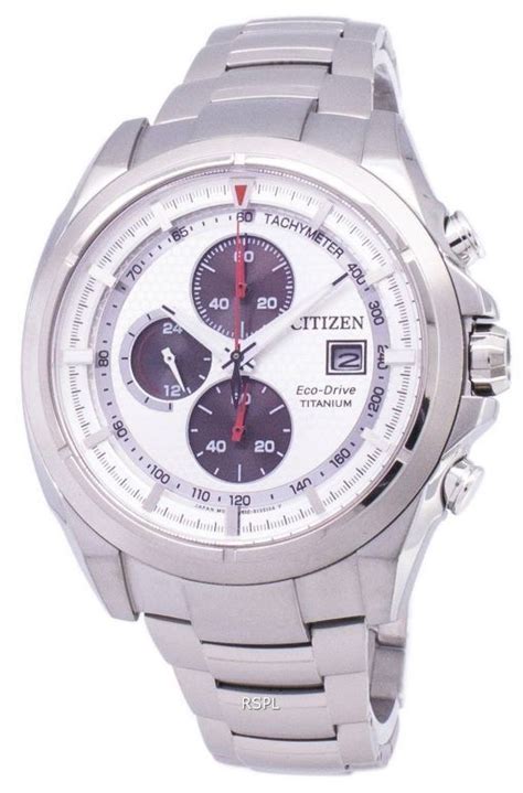 Citizen Eco Drive chronographe tachymètre Power Reserve CA0550 52 a