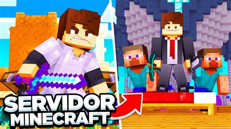 Servidor De Minecraft Full Pvp Bedwars Rankup Youtube