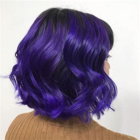 15 Hottest Violet Black Hair Color Ideas For 2021