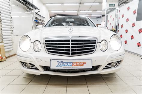 Замена ксеноновых ламп Мерседес Бенц 211 (Mercedes-Benz W211 ...