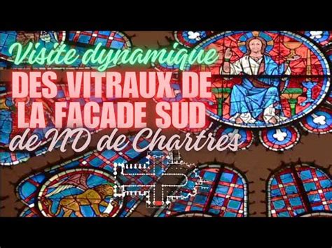 Visite des vitraux de la façade méridionale de la cathédrale de