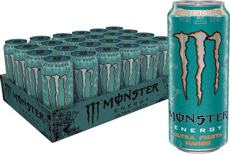 X Monster Energy Drink Ultra Fiesta Mango Zero Zuccheri X