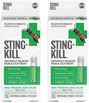 Amazon Sting Kill External Anesthetic Disposable Swabs Ea