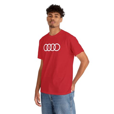 Audi Premium Shirt Audi Unisex Heavy Cotton Tee Audi Logo Tee Audi Tshirt Audi Shirt Audi Top