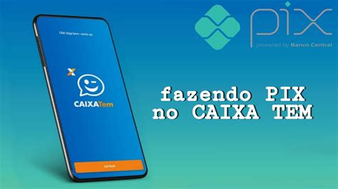 Como Fazer Pix No Aplicativo Caixa Tem Youtube