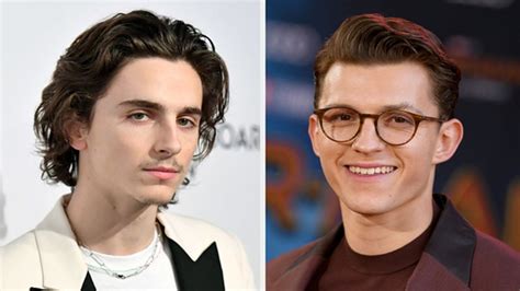 Timothée Chalamet Io Più Bello Di Tom Holland Non Sono Assolutamente