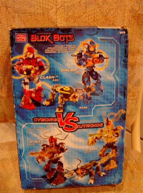 Mega Bloks Transformers Blok Bots Cyborgs Vs Mutroids Warp