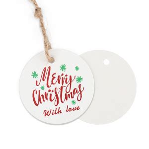 Jijacraft Christmas Tags Pcs Merry Christmas Tags With String