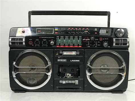 Lasonic Trc 931 Radio Vintage Dual Cassette Boombox Reverb