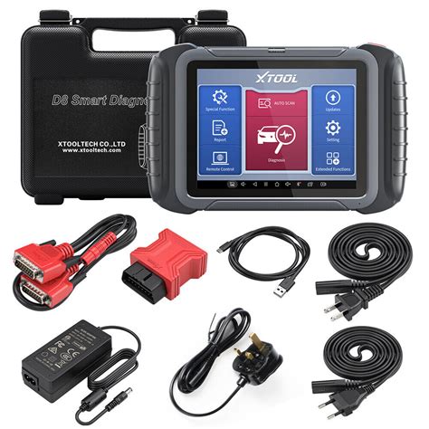 XTOOL D8 Full System Scanner ECU Coding IMMO Bidirectional Diagnostic