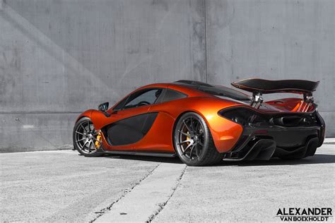 Photo of the Day: Stunning Volcano Orange McLaren P1 - GTspirit