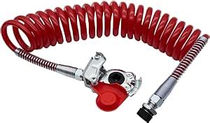 Sertplas Spirale Air Bobine Air Comprim Tuyau En Spirale Rouge