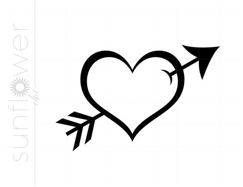 Hearts Clipart Black And White