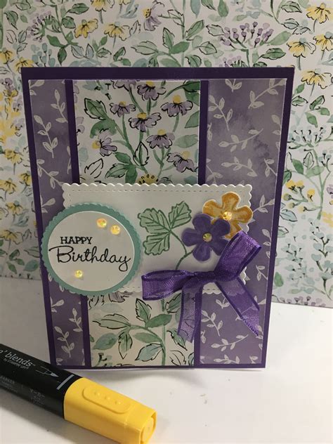 New Stampin Up Birthday Card Ideas