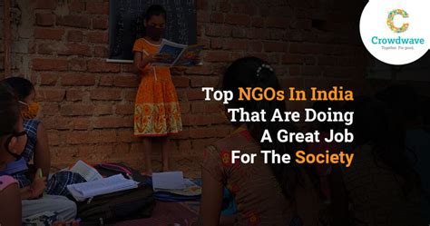 Top Ngos In India Crowdwave Trust