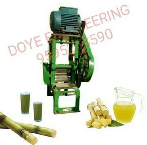 Commercial Semi Automatic Sugarcane Juice Machine Yield 400 Ml Kg At