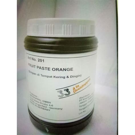 Jual Dreidoppel Orange Paste 1kg Shopee Indonesia