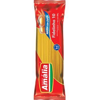 MACARRAO SANTA AMALIA OVOS 500G FIDELINHO 10 Wilso Distribuidor