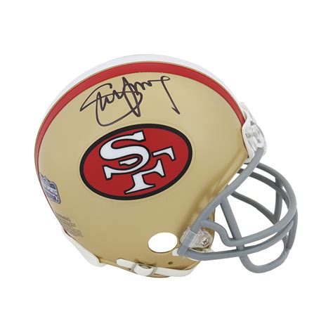 Steve Young // Signed San Francisco 49ers Riddell (VSR4) Mini Helmet ...