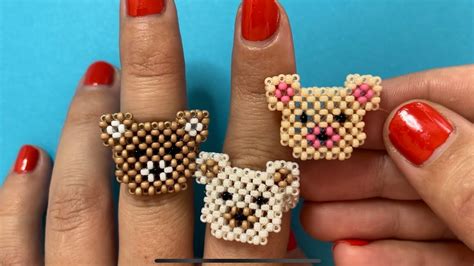 Beaded Teddy Bear 🧸 Beading Youtube