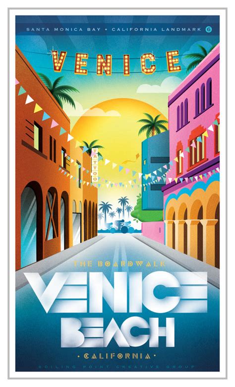 Venice California Print 16x26 By Boilingpointcreative So Sue Me I