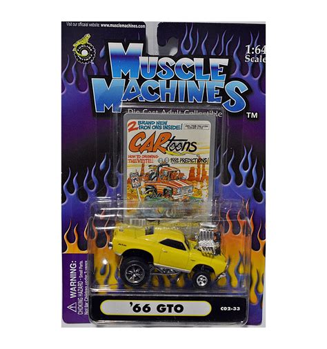 Muscle Machines Cartoons 1966 Pontiac Gto Global Diecast Direct