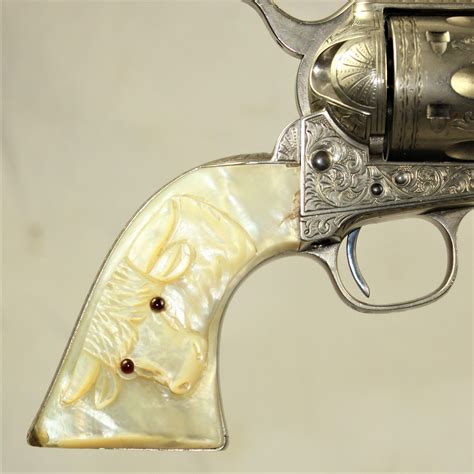 Engraved Colt SAA Revolver