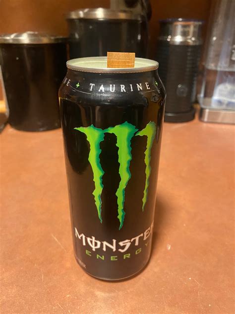 Monster Energy Candle Scents In Description Scented Etsy