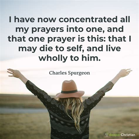 A Single Prayer Charles H Spurgeon Deeper Christian Quotes