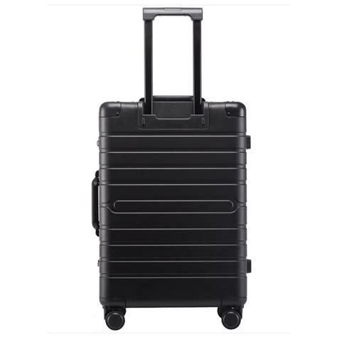 Valise De Voyage Avec Roulettes Aluminium Noir Alumaxx