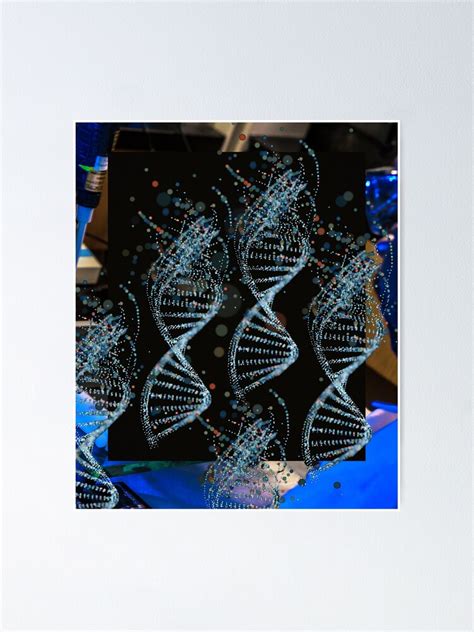 "DNA structure" Poster for Sale by JS-space | Redbubble