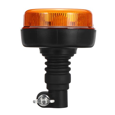 V V E Led Rotating Flashing Beacon Flexible Din Pole Tractor