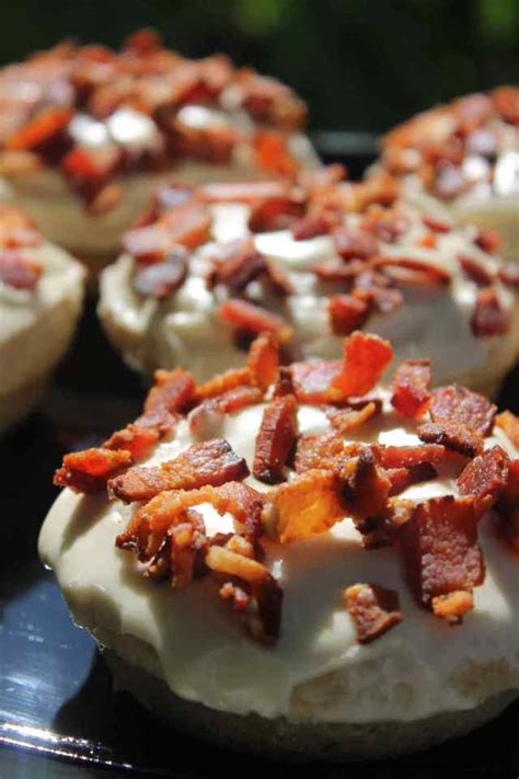 Maple Bacon Whiskey Donuts The Hungry Mouse