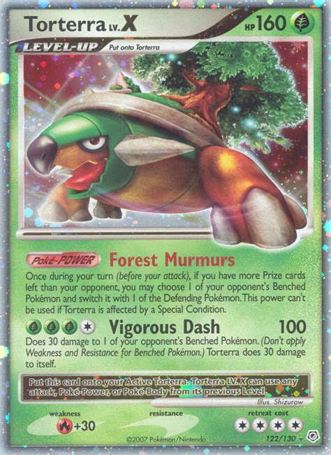 Torterra LV X Diamond Pearl Pokémon TCG Guru