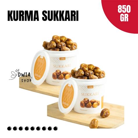 Jual Ready Kurma Sukari Ember King Dates Sukkari Authentic Safiya