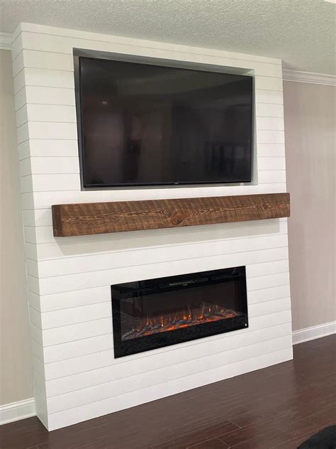 Learn How To Diy A Beautiful Shiplap Fireplace Artofit