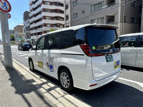 本日は日曜日少しだけお仕事 介護タクシーここふる 明石の介護タクシー